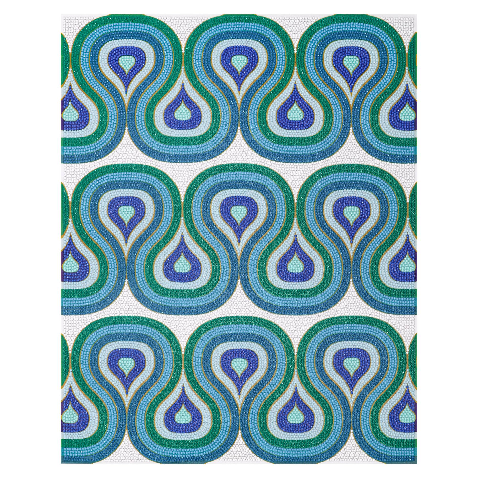 Jonathan Adler x Michaels 16" x 20" Concentric Loops Diamond Art Kit